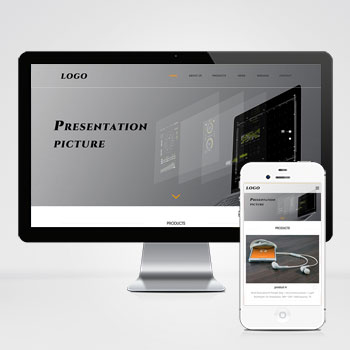 英文外贸网站 企业通用电子产品外贸网站